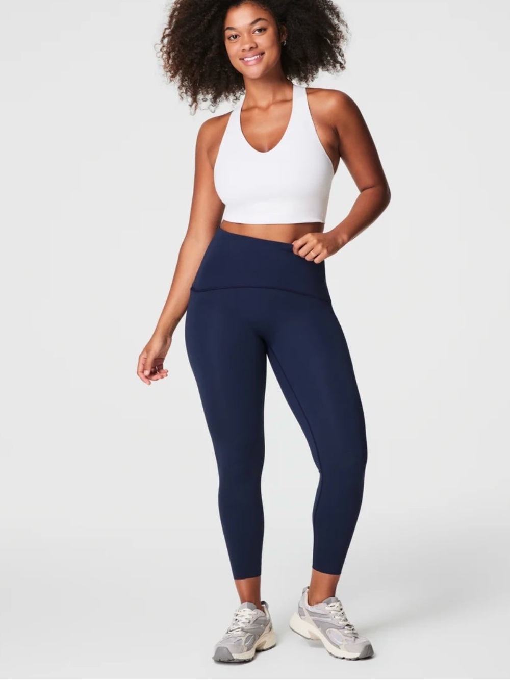 Spanxshape Booty Boost 7/8 Legging in timeless navy size large